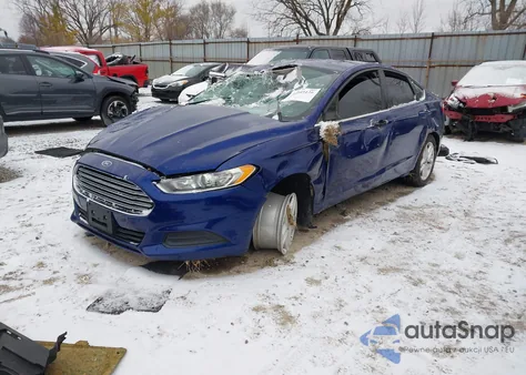 2016 Ford Fusion Se from USA, damaged, VIN 1FA6P0H77G5126897
